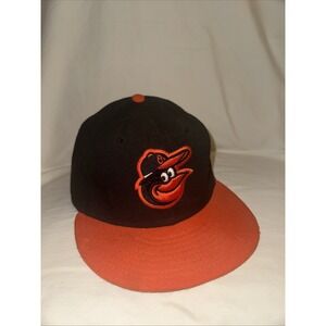 Baltimore Orioles New Era Road Authentic On-Field 59FIFTY Fitted Hat 7 1/4